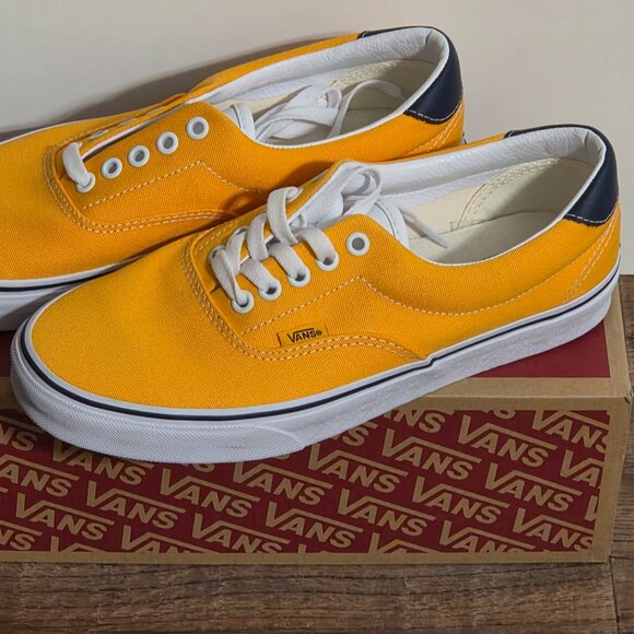 Vans Era 59 Sneakers | Saffron/True White | Men’s 8.5 / Women’s 10 | New in Box - Picture 1 of 6